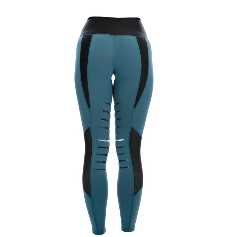 Horseware Tech Riding Tights - Petrol Blue-1